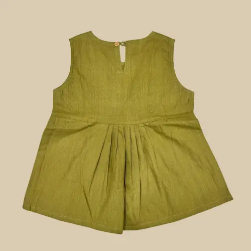 Girl's handwoven khadi ethnic clothing – Feel Weaves