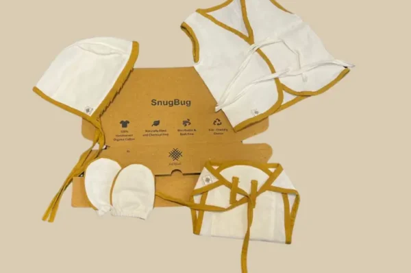 Newborn essentials in soft handwoven khadi – Feel Weaves