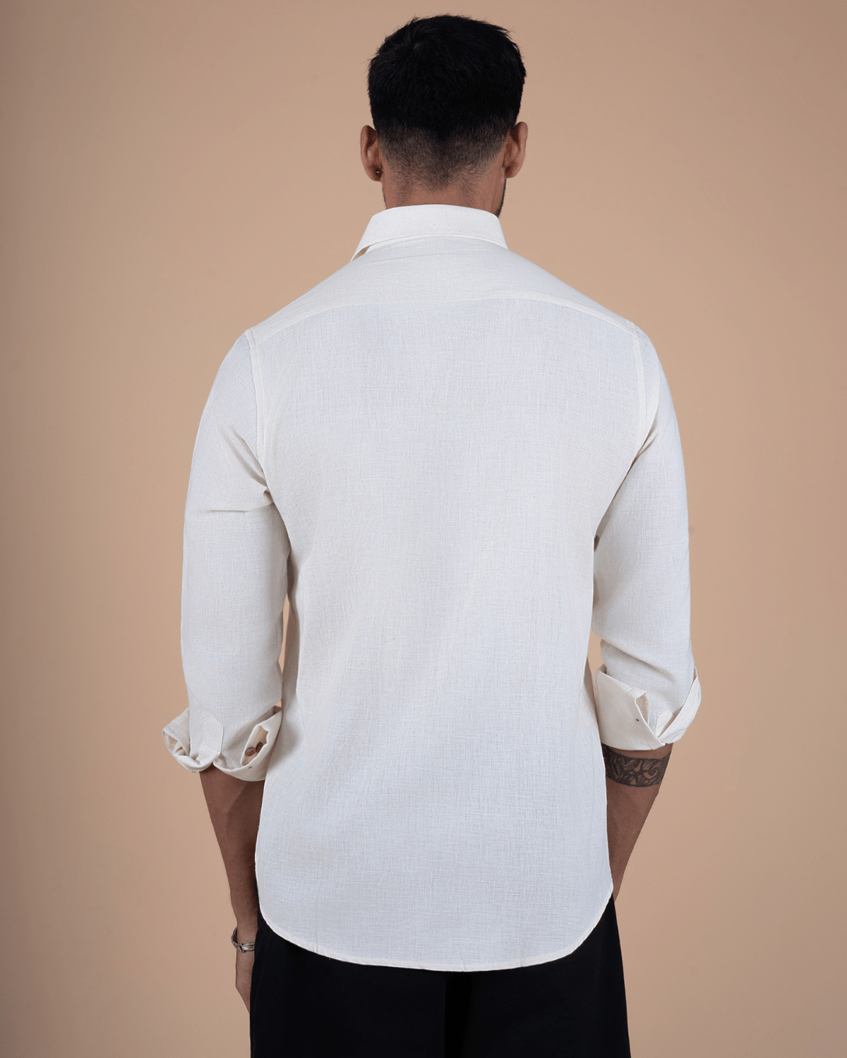Natural Raw Full Sleeve Shirt - Image 6
