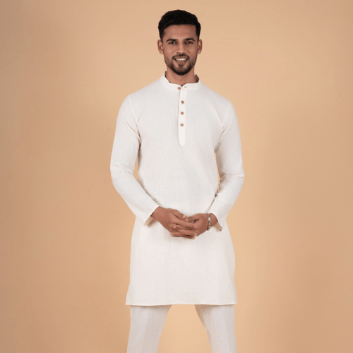Men's handspun handwoven khadi kurta collection – Feel Weaves