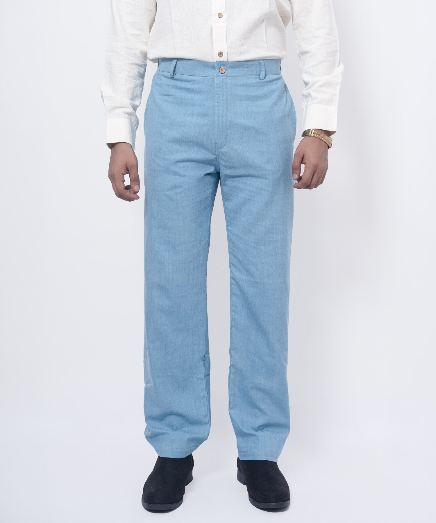 Sky Drift Pant - handmade chemical-free khadi from Feel Weaves