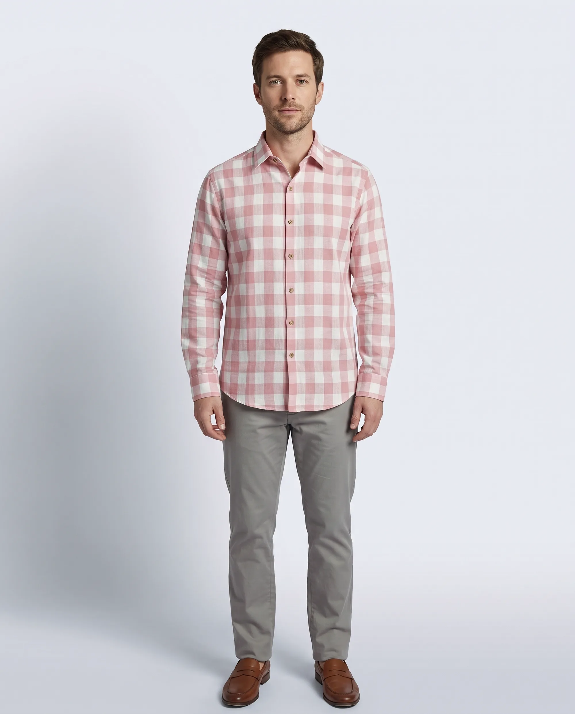 Petal Check Shirt - handmade chemical-free khadi from Feel Weaves